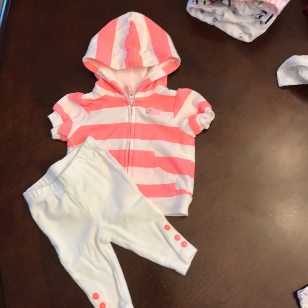 Baby girl matching set